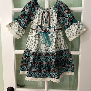 New Handmade, Size 5, 3 Tiered Dress